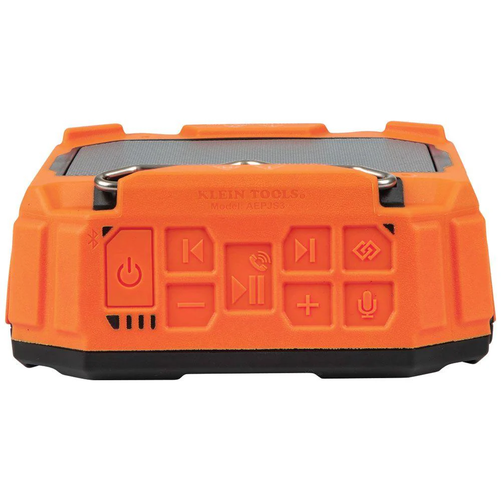 Klein Tools Bluetooth® Speaker with Magnetic Strap and Hook, Model AEPJS3 - Image 7