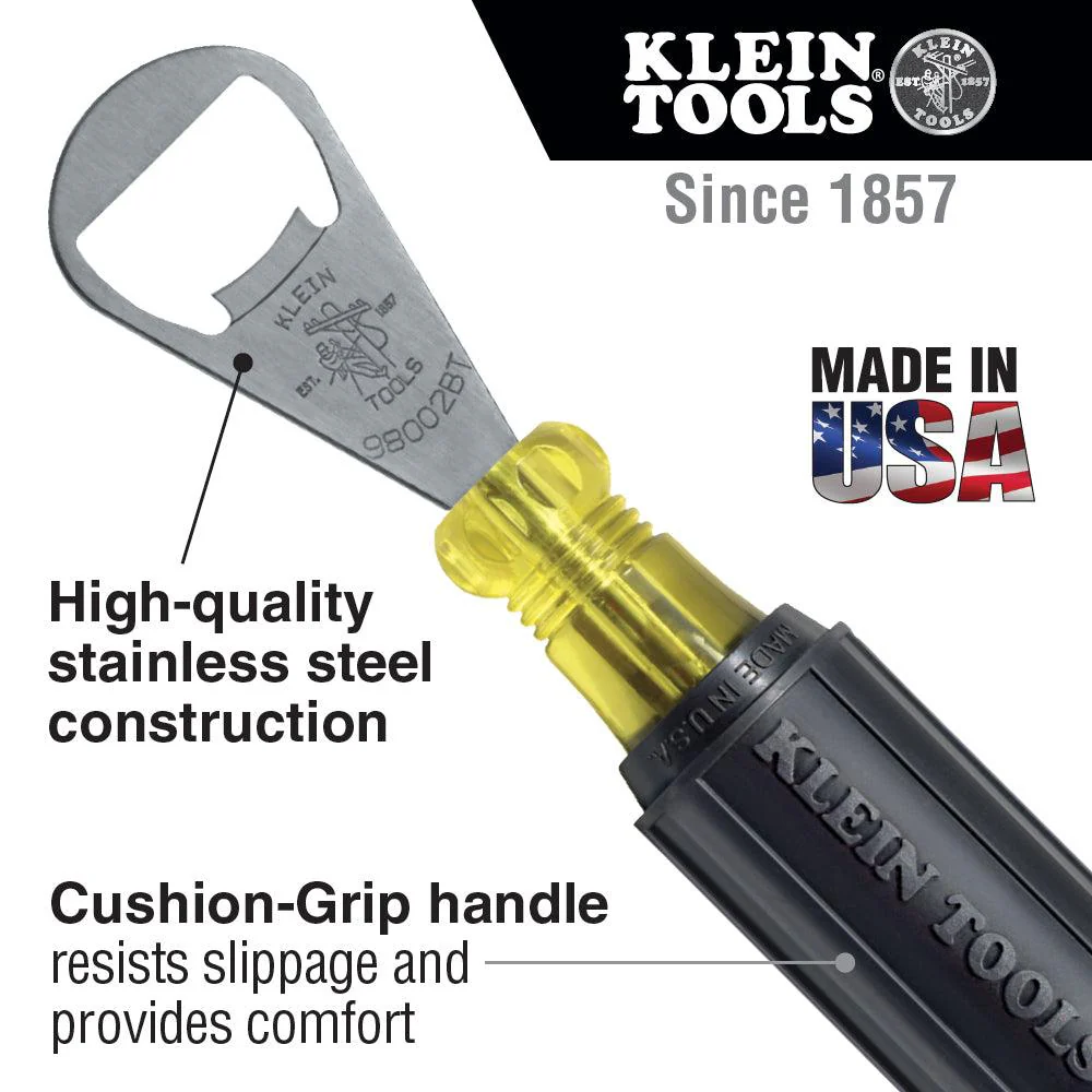 Klein Tools Bottle Opener, Model 98002BT - Image 3