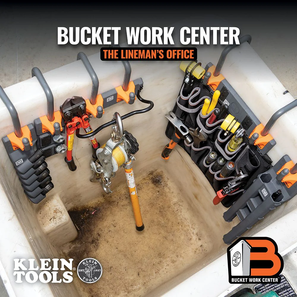 Klein Tools Bucket Work Center Socket Storage Module, S-Hook, Model BC509S* - Image 3