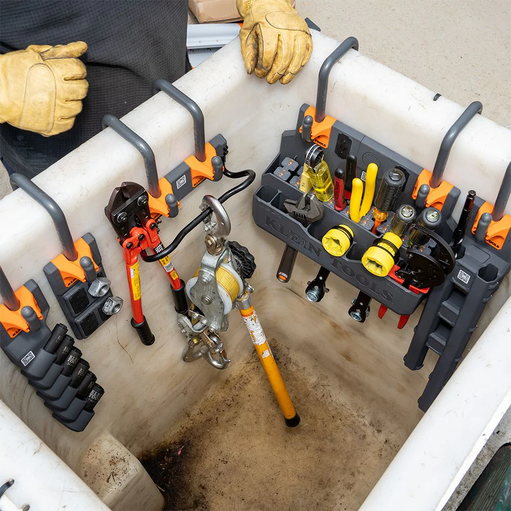 Klein Tools Bucket Work Center Socket Storage Module, S-Hook, Model BC509S* - Image 4