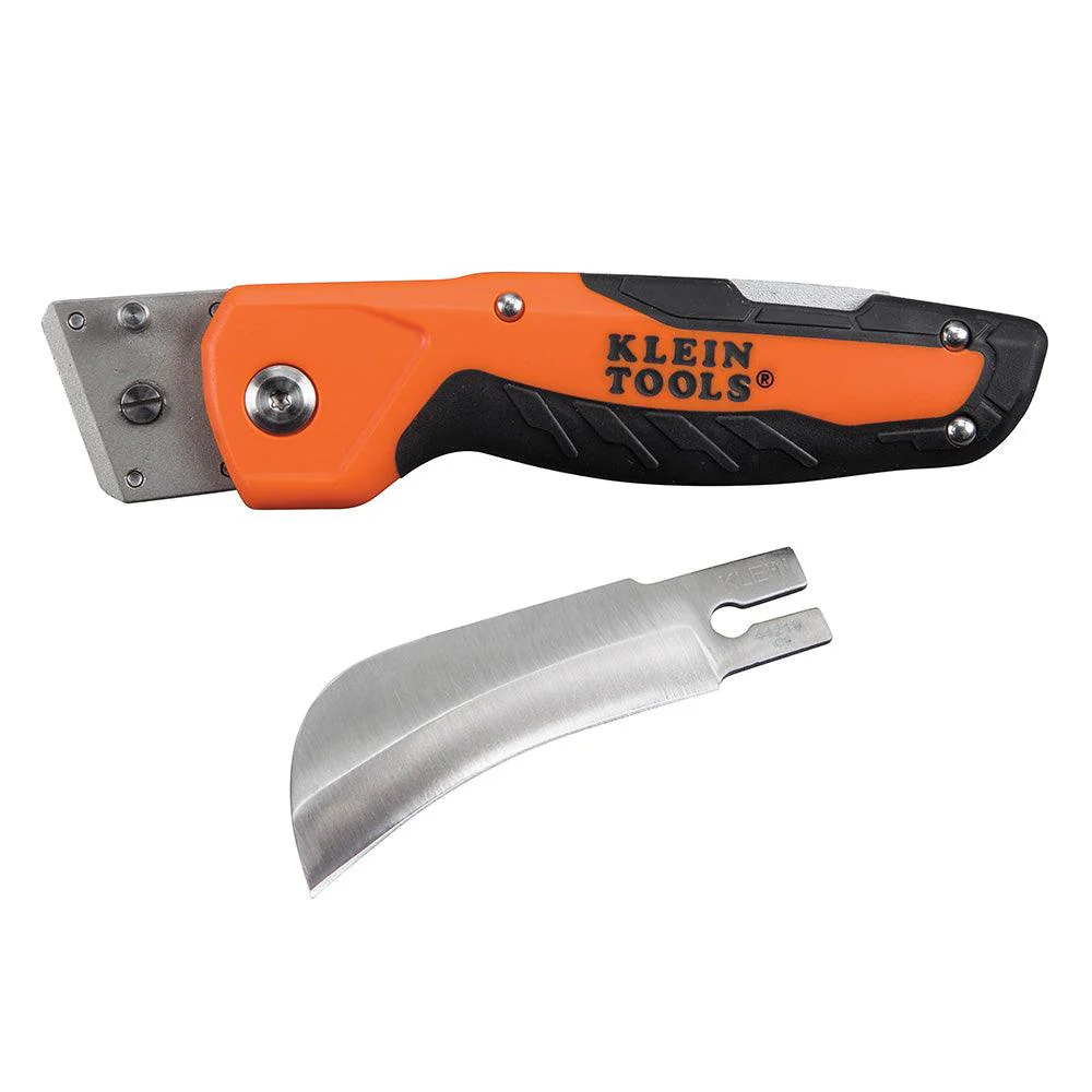 Klein Tools Cable Skinning Utility Knife w/Replaceable Blade, Model 44218 - Image 5