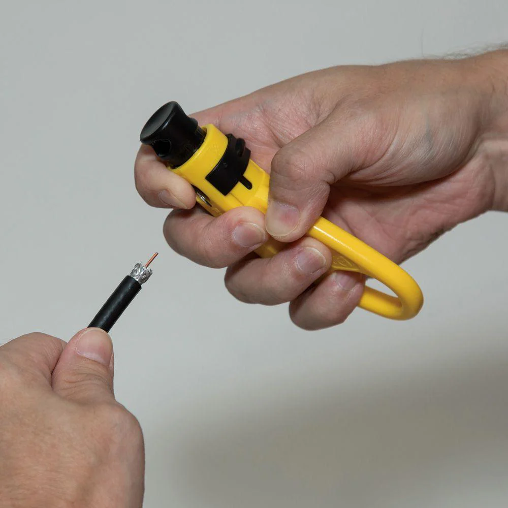 Klein Tools Coax Cable 2-Level Radial Stripper, Model VDV110-061* - Image 6