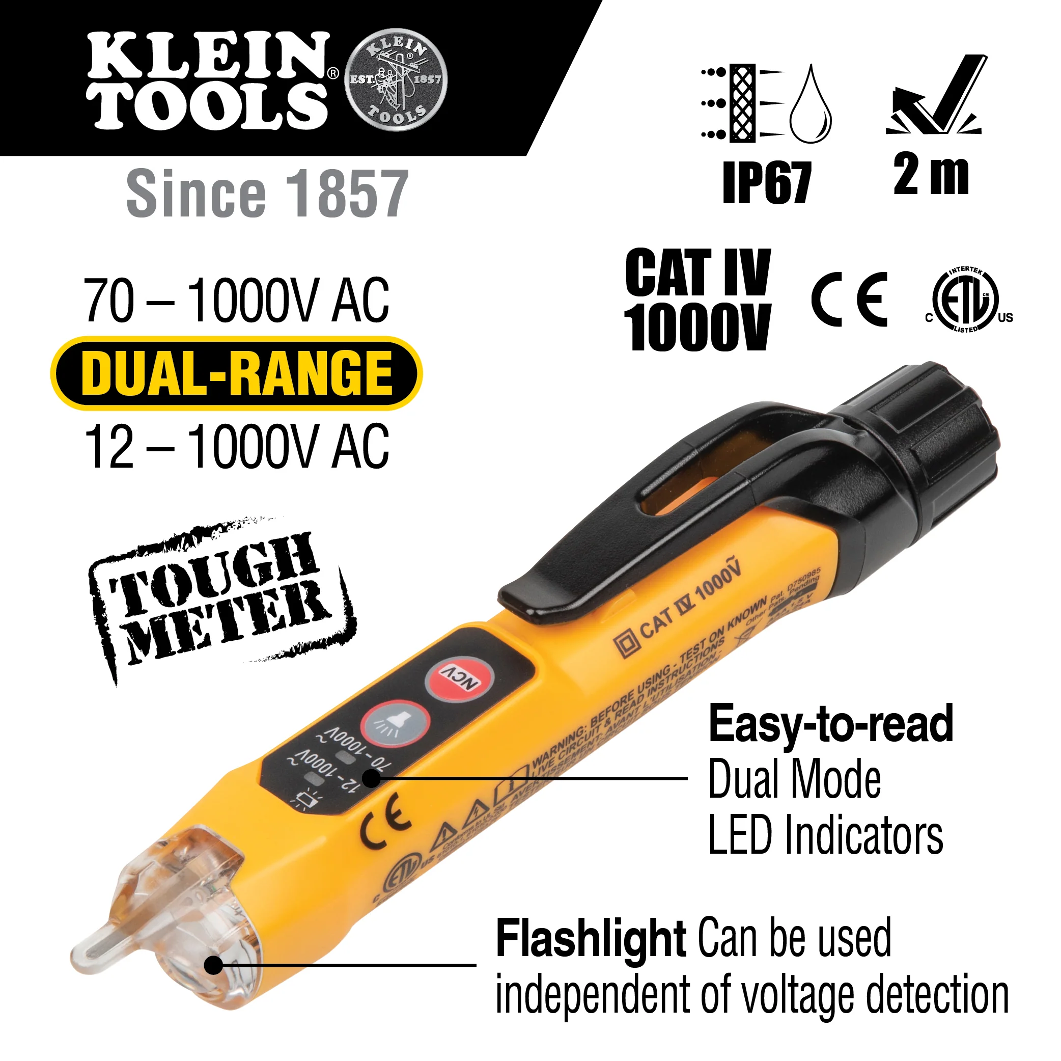 Klein Tools Digital Multimeter Electrical Test Kit, Model MM320KIT* - Image 3