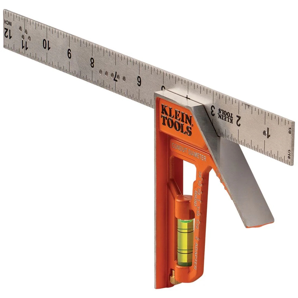 Klein Tools Electrician's Combination Square, 12-Inch, Model 935CSEL - Image 11