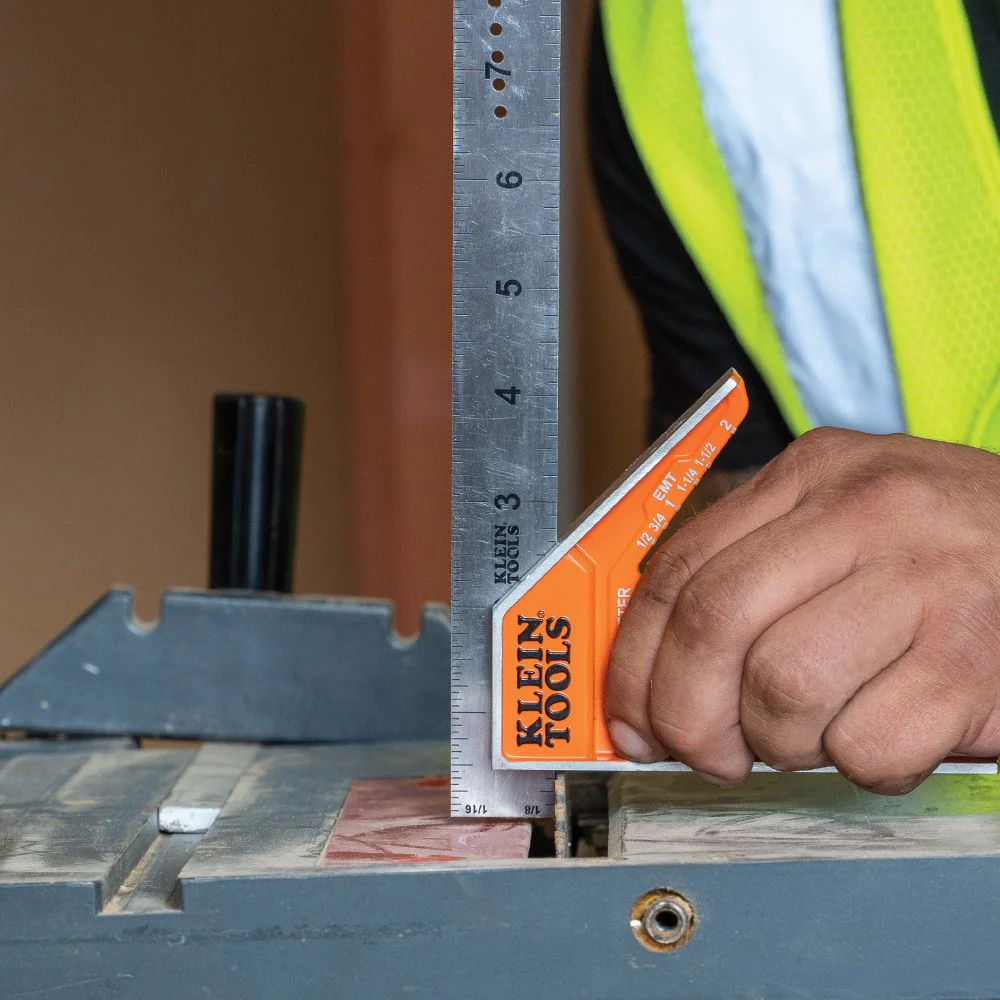 Klein Tools Electrician's Combination Square, 12-Inch, Model 935CSEL - Image 3