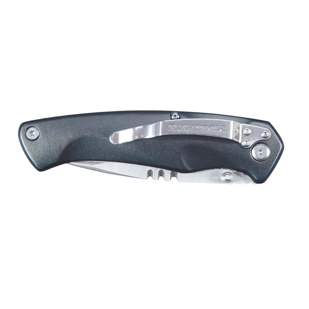 Klein Tools Electrician's Pocket Knife w/#2 Phillips, Model 44217* - Image 4