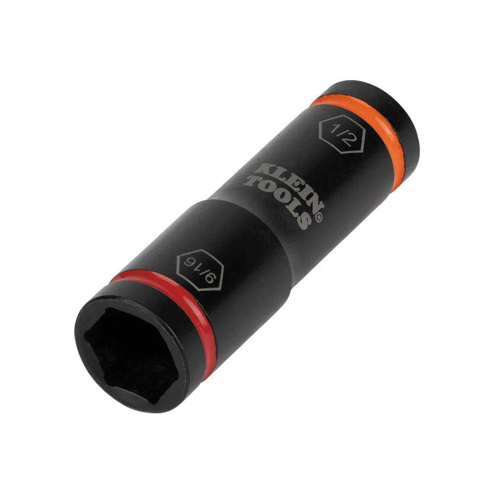 Klein Tools Flip Impact Socket, 9/16 and 1/2-Inch, Model 66076* - Image 7