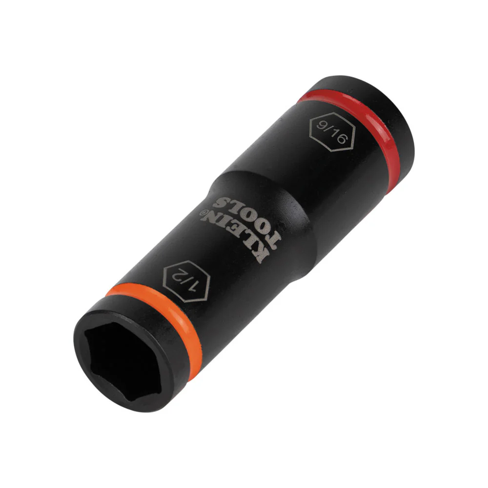 Klein Tools Flip Impact Socket, 9/16 and 1/2-Inch, Model 66076* - Image 8