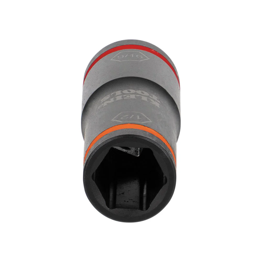 Klein Tools Flip Impact Socket, 9/16 and 1/2-Inch, Model 66076* - Image 9