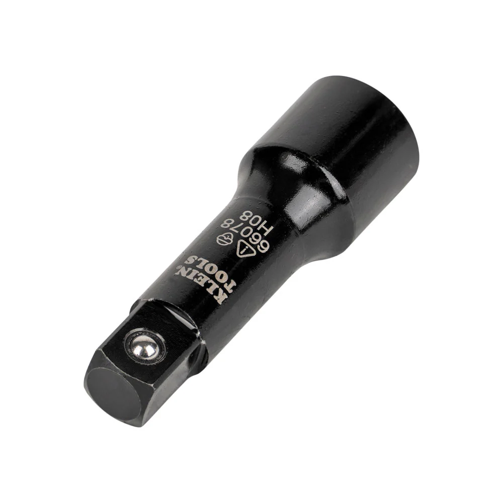 Klein Tools Flip Impact Socket Adapter, Large, 1/2 to 1/2-Inch, Model 66078* - Image 9
