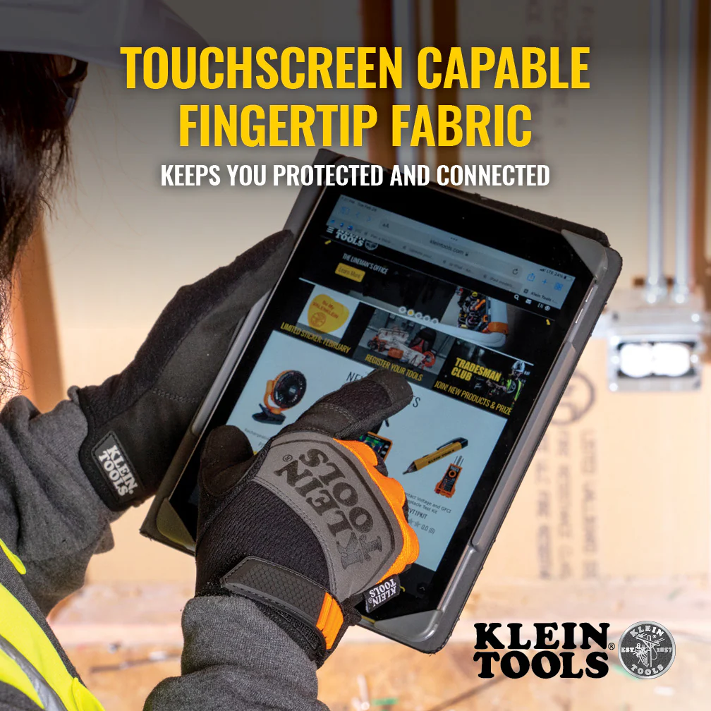 Klein Tools General Purpose Gloves, Extra-Large, Model 60597 - Image 3