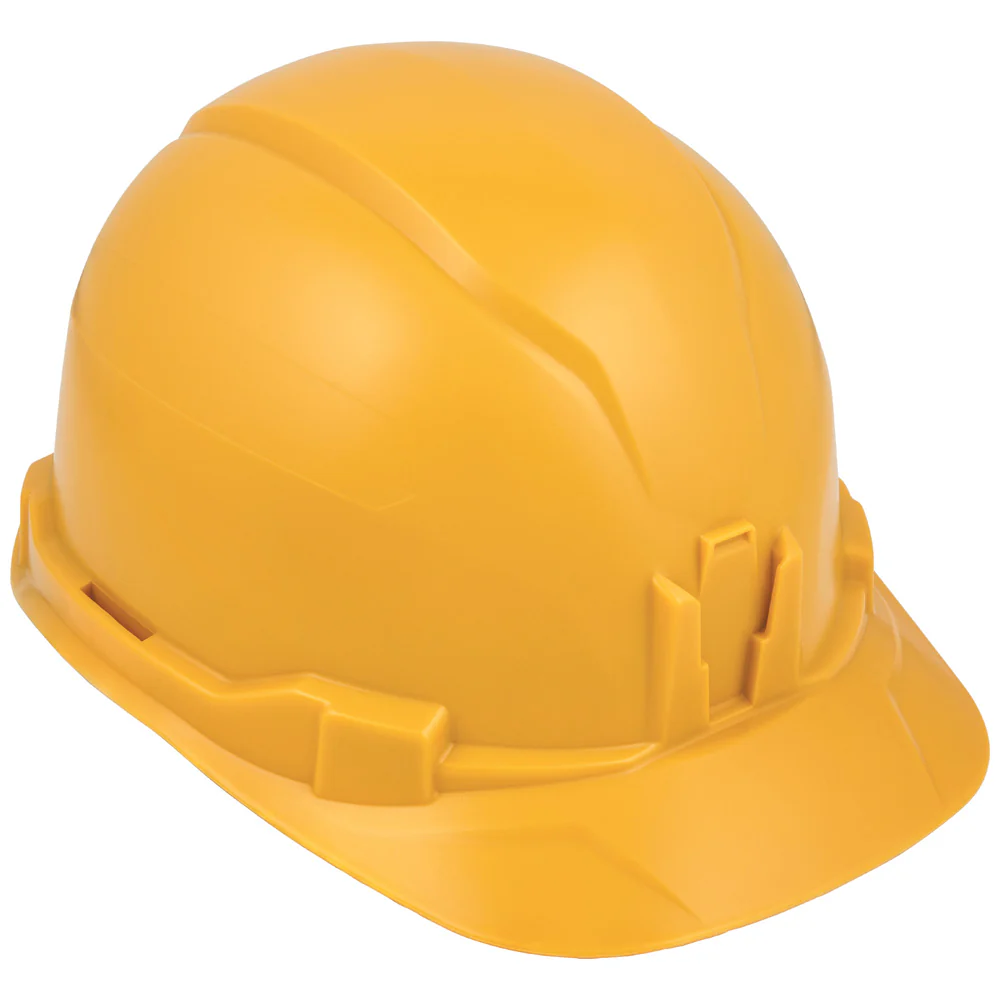 Klein Tools Hard Hat, Non-Vented, Cap Style, Yellow, Model 60535* - Image 5