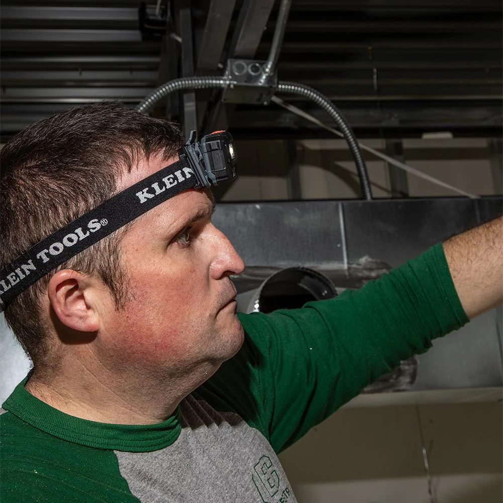 Klein Tools Headlamp Bracket with Fabric Strap, Model 56060 - Image 5