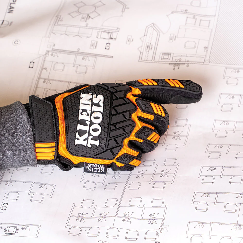 Klein Tools Heavy Duty Gloves, Small, Model 60598 - Image 10
