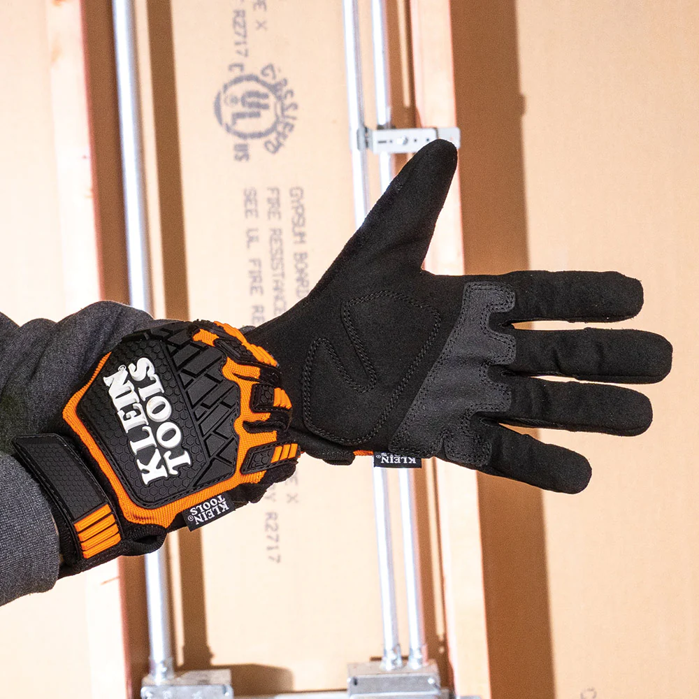 Klein Tools Heavy Duty Gloves, Small, Model 60598 - Image 9