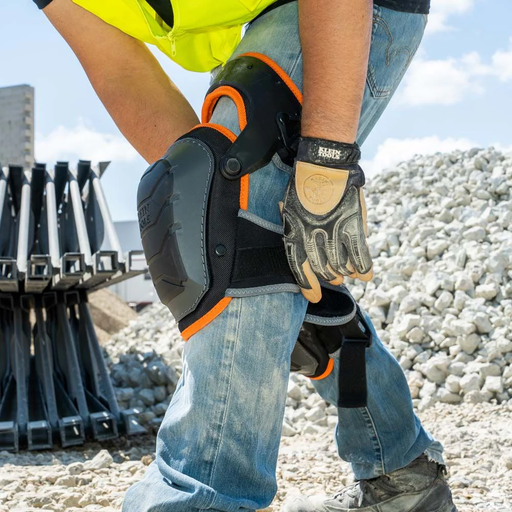 Klein Tools Heavy Duty Hinged Knee Pads, Model 60491* - Image 9