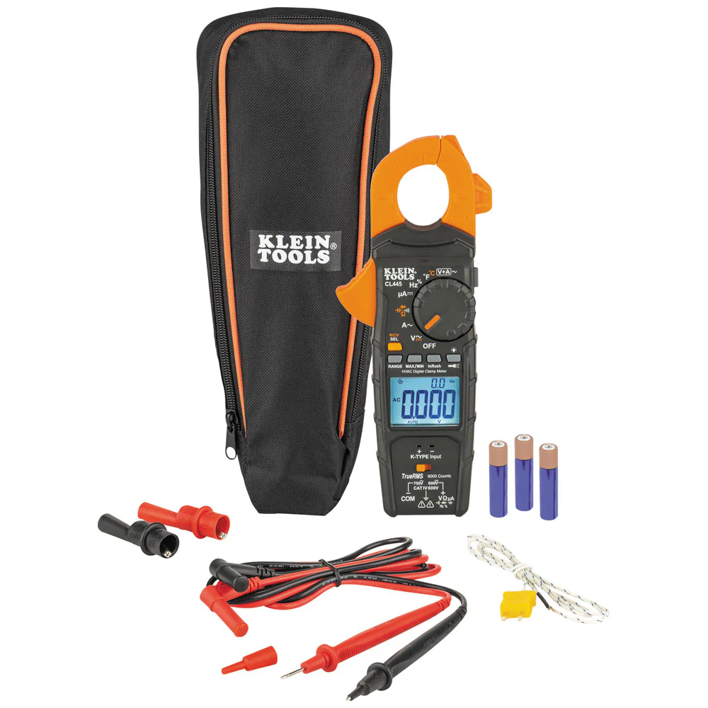 Klein Tools HVAC Clamp Meter, Model CL445*