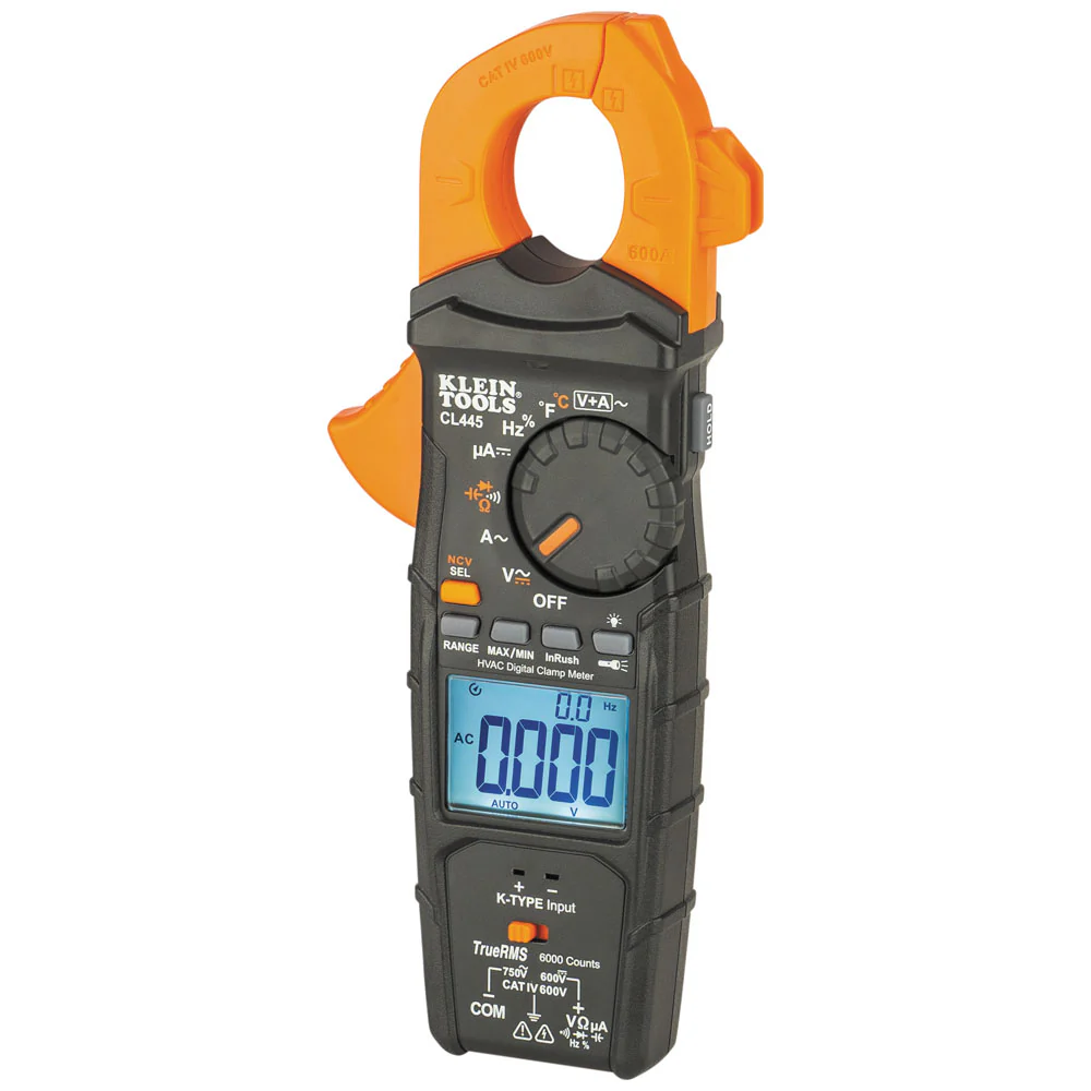 Klein Tools HVAC Clamp Meter, Model CL445* - Image 12