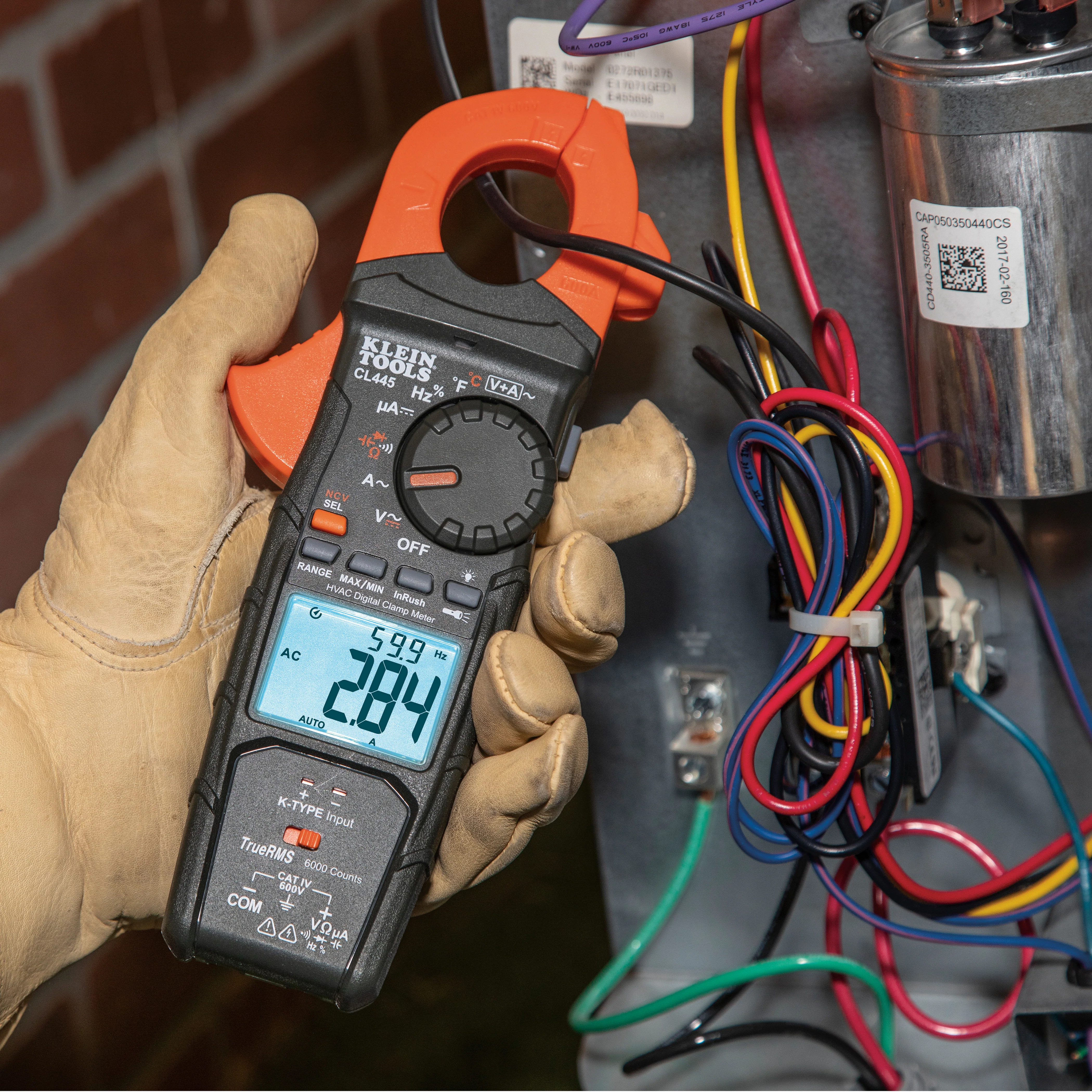 Klein Tools HVAC Clamp Meter, Model CL445* - Image 3