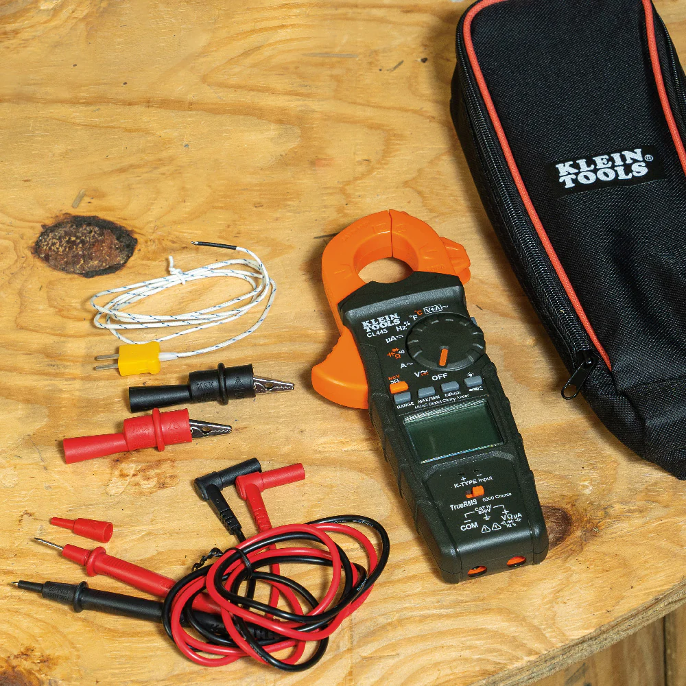 Klein Tools HVAC Clamp Meter, Model CL445* - Image 7