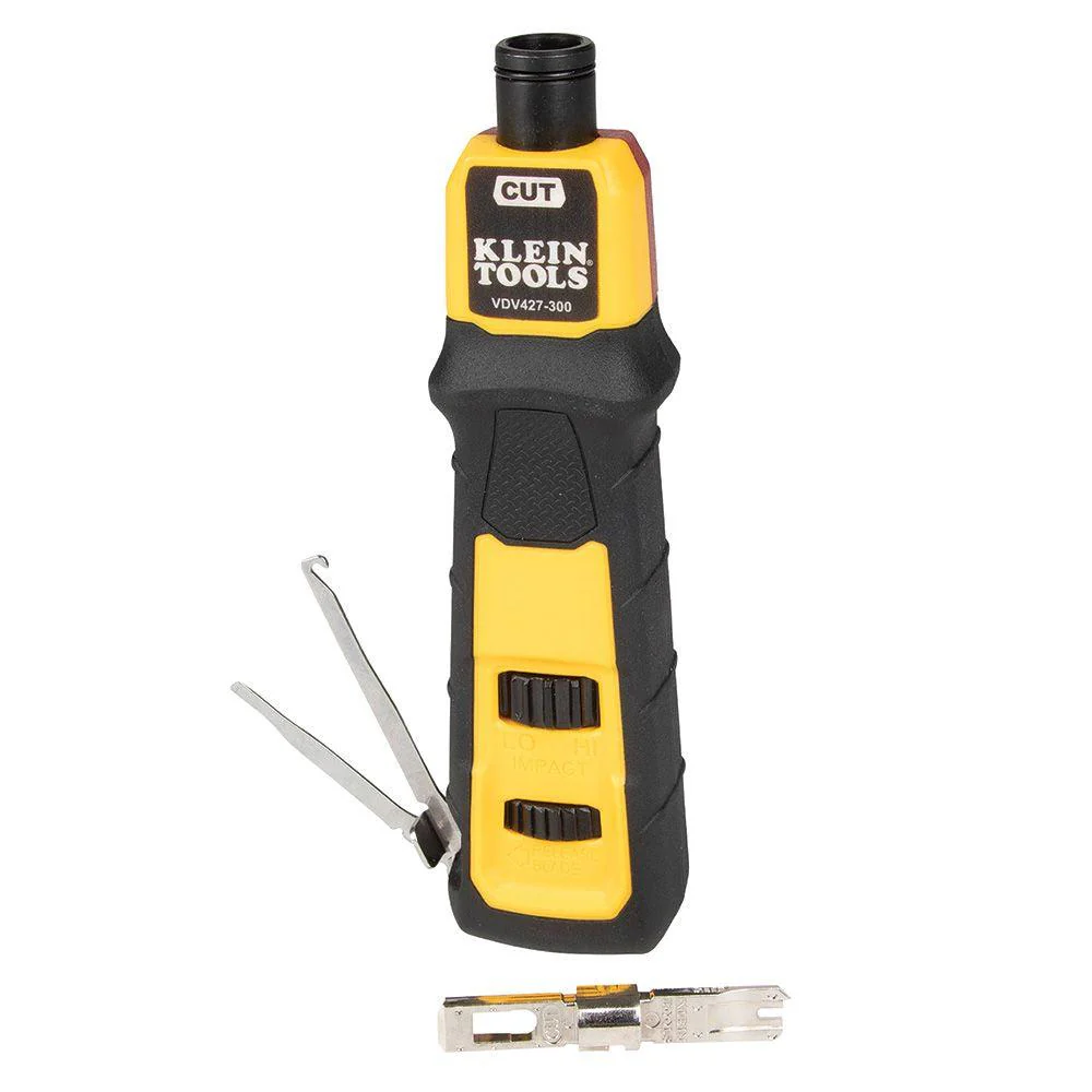 Klein Tools Impact Punchdown Tool, 66/110 Blade, Model VDV427-300*