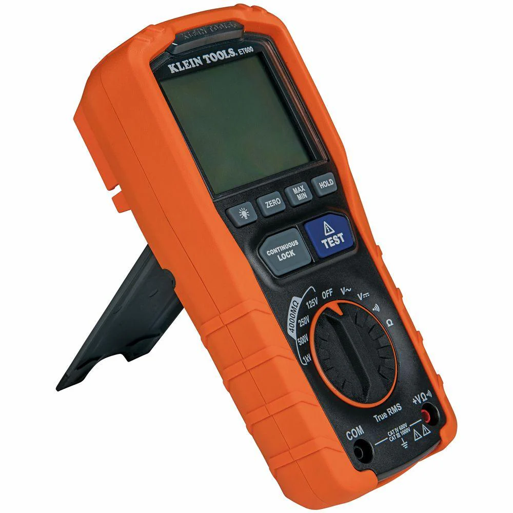 Klein Tools Insulation Resistance Tester, Model ET600 - Image 5