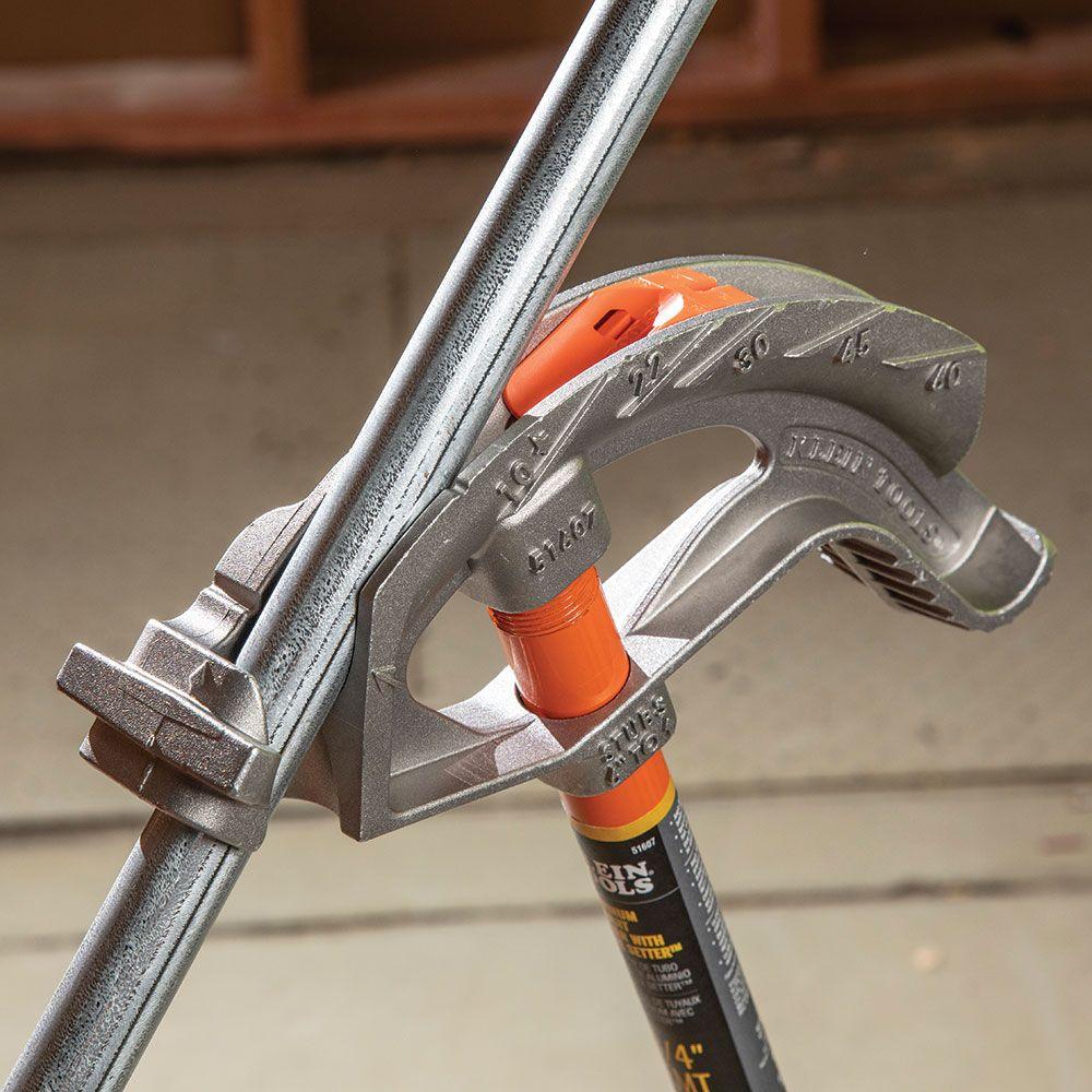 Klein Tools Iron Conduit Bender 3/4'' EMT with Angle Setter™, Model 51604* - Image 13