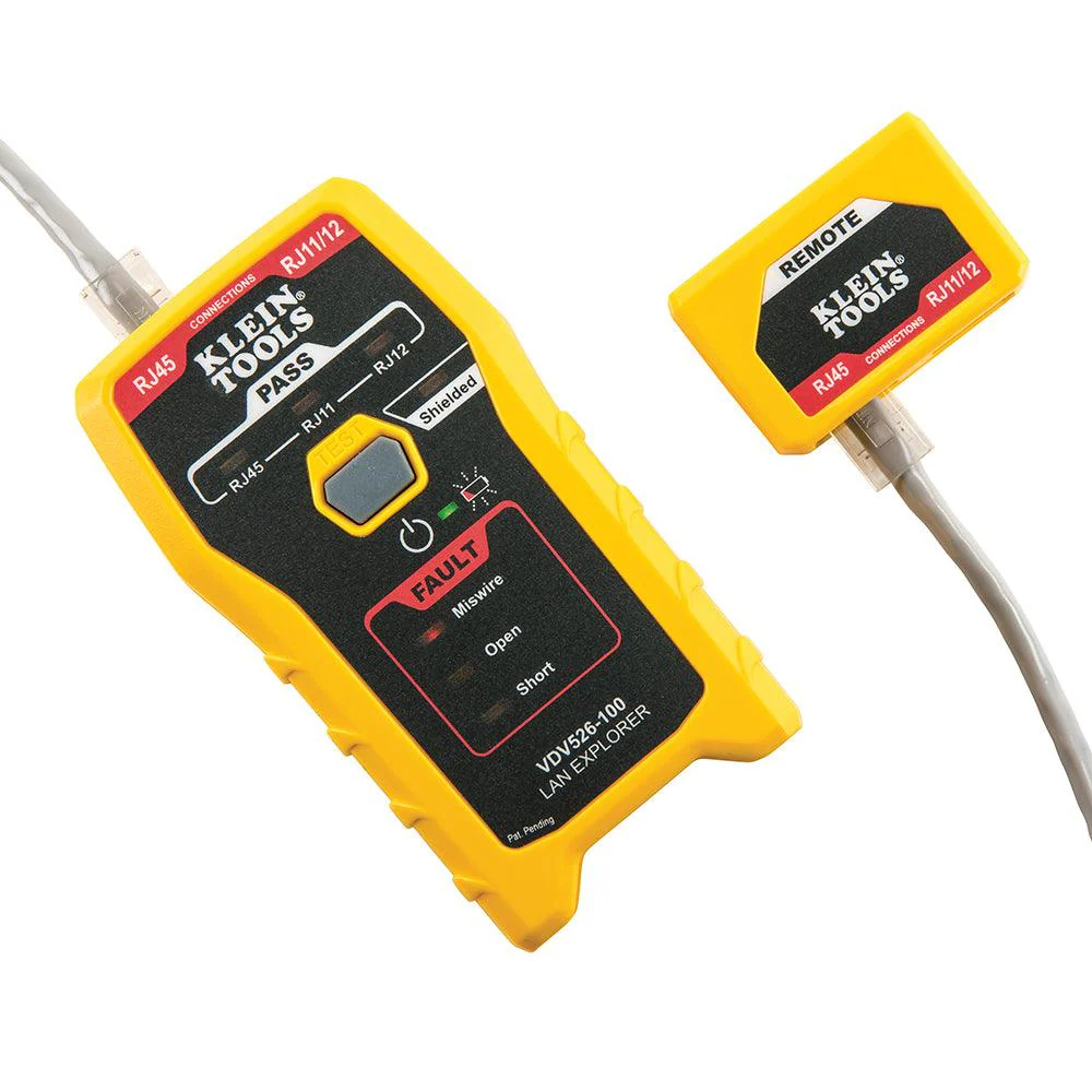 Klein Tools LAN Explorer Data Cable Tester with Remote, Model VDV526-100 - Image 5
