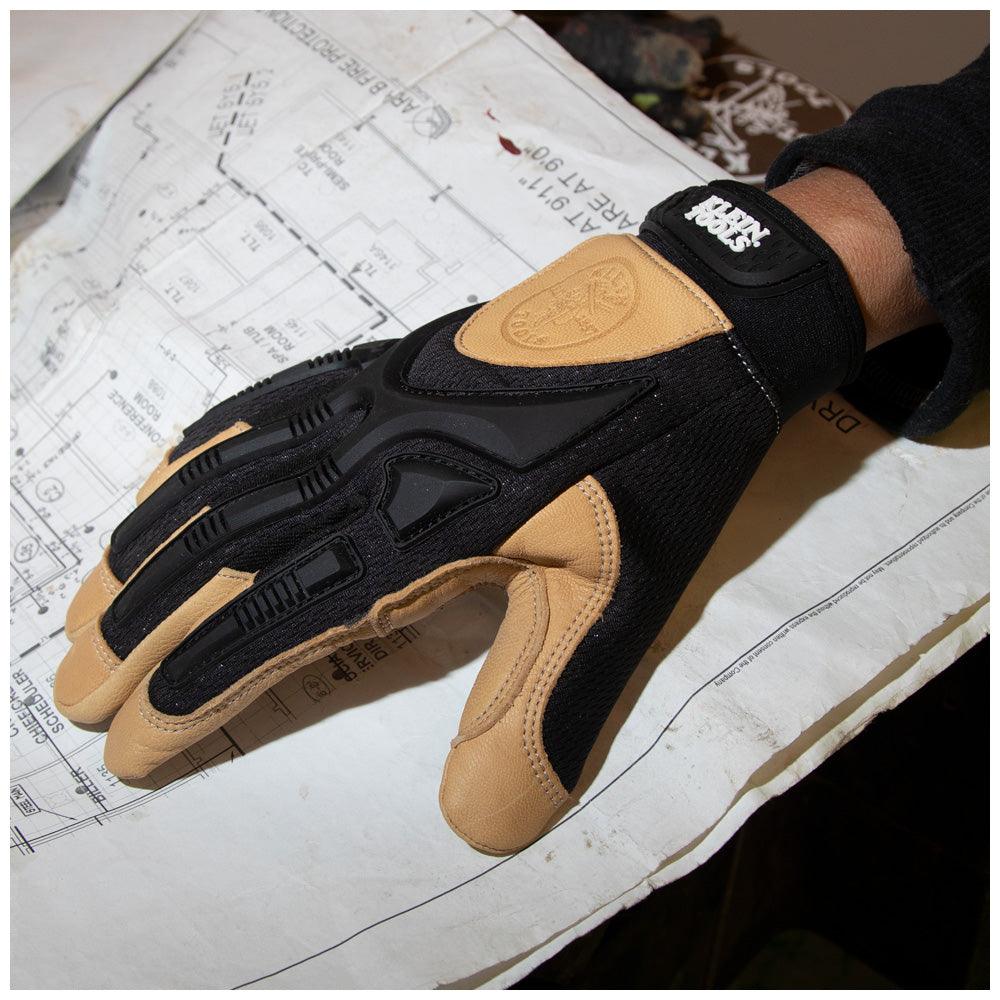 Klein Tools Large Leather Gloves Model 60188 - Image 5