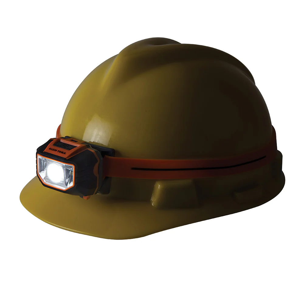 Klein Tools LED Headlamp with Silicone Hard Hat Strap, Model 56220* - Image 4