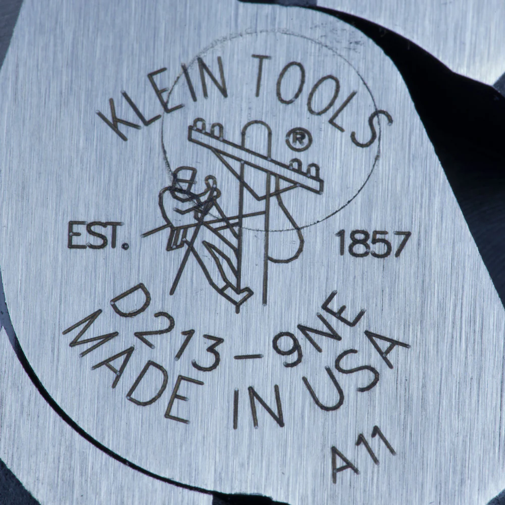 Klein Tools Limited Edition American Legacy Lineman Pliers and Klein-Kurve Wire Stripper/Cutter, Model 94155 - Image 9