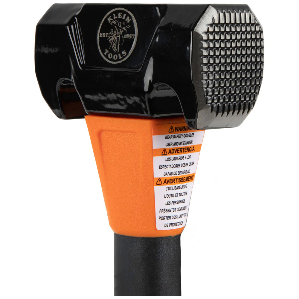 Klein Tools Lineman's Milled-Face Hammer, Model 80936MF* - Image 7