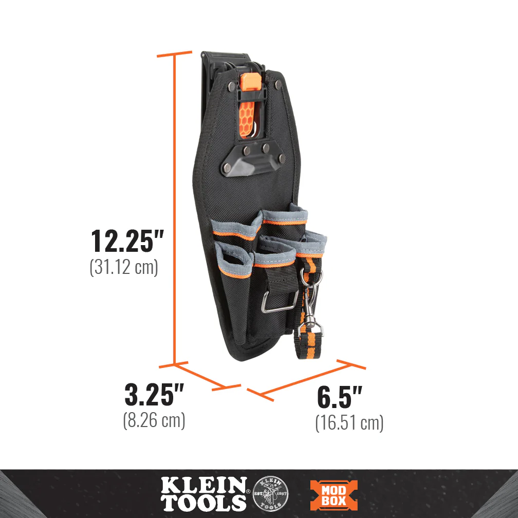 Klein Tools MODbox 6 Pocket Tool Pouch, Model 55830MB - Image 4