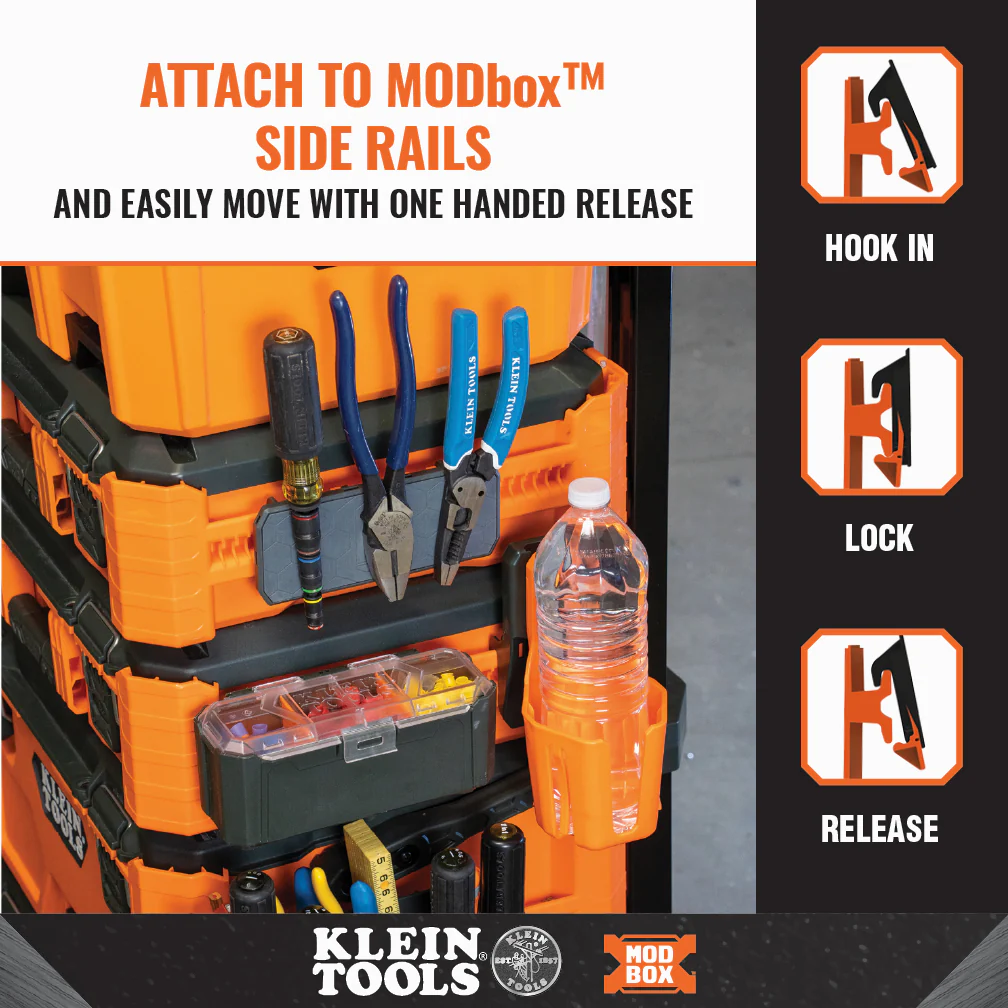 Klein Tools MODbox Magnetic Strip Rail Attachment, Model 54819MB - Image 3