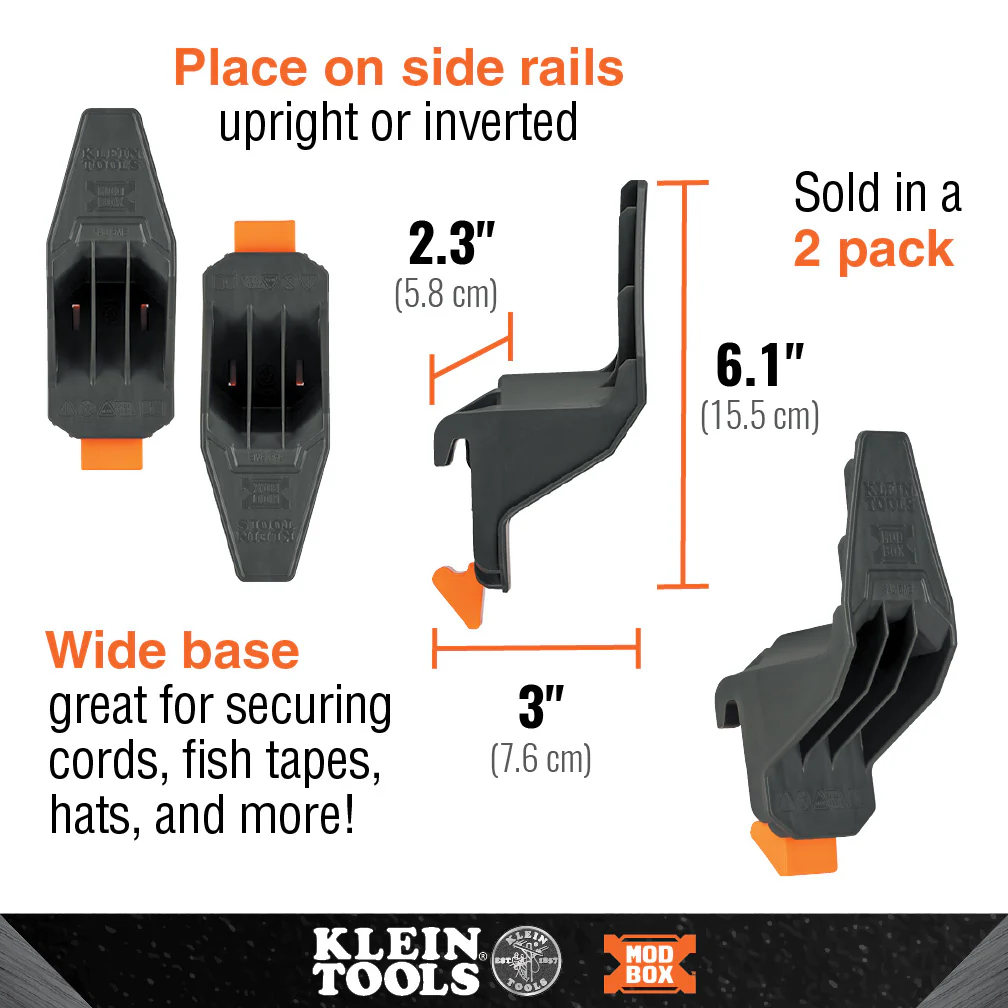 Klein Tools MODbox Multi-Hook Rail Attachment, Model 54816MB* - Image 6