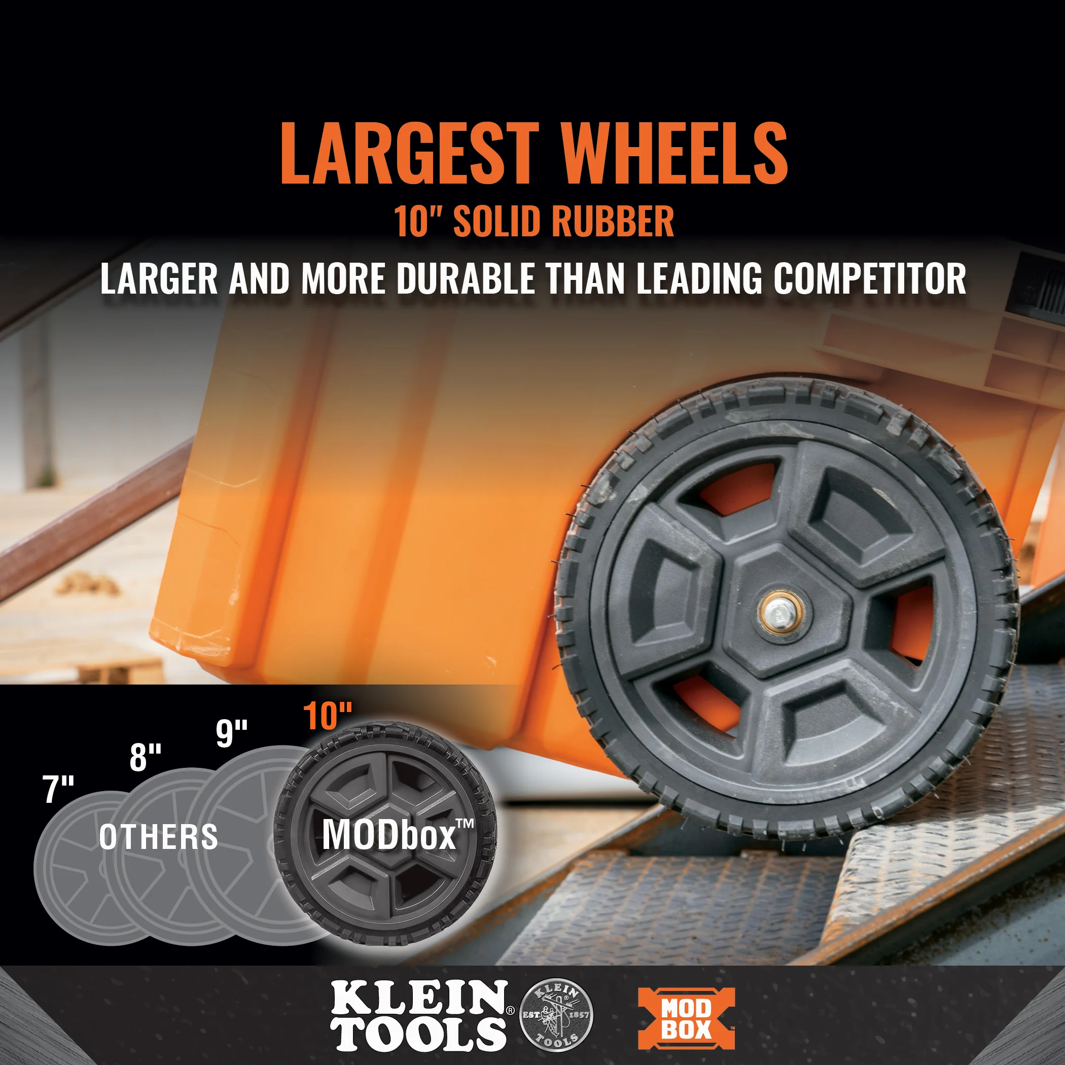 Klein Tools MODbox Rolling Toolbox, Model 54802MB* - Image 3