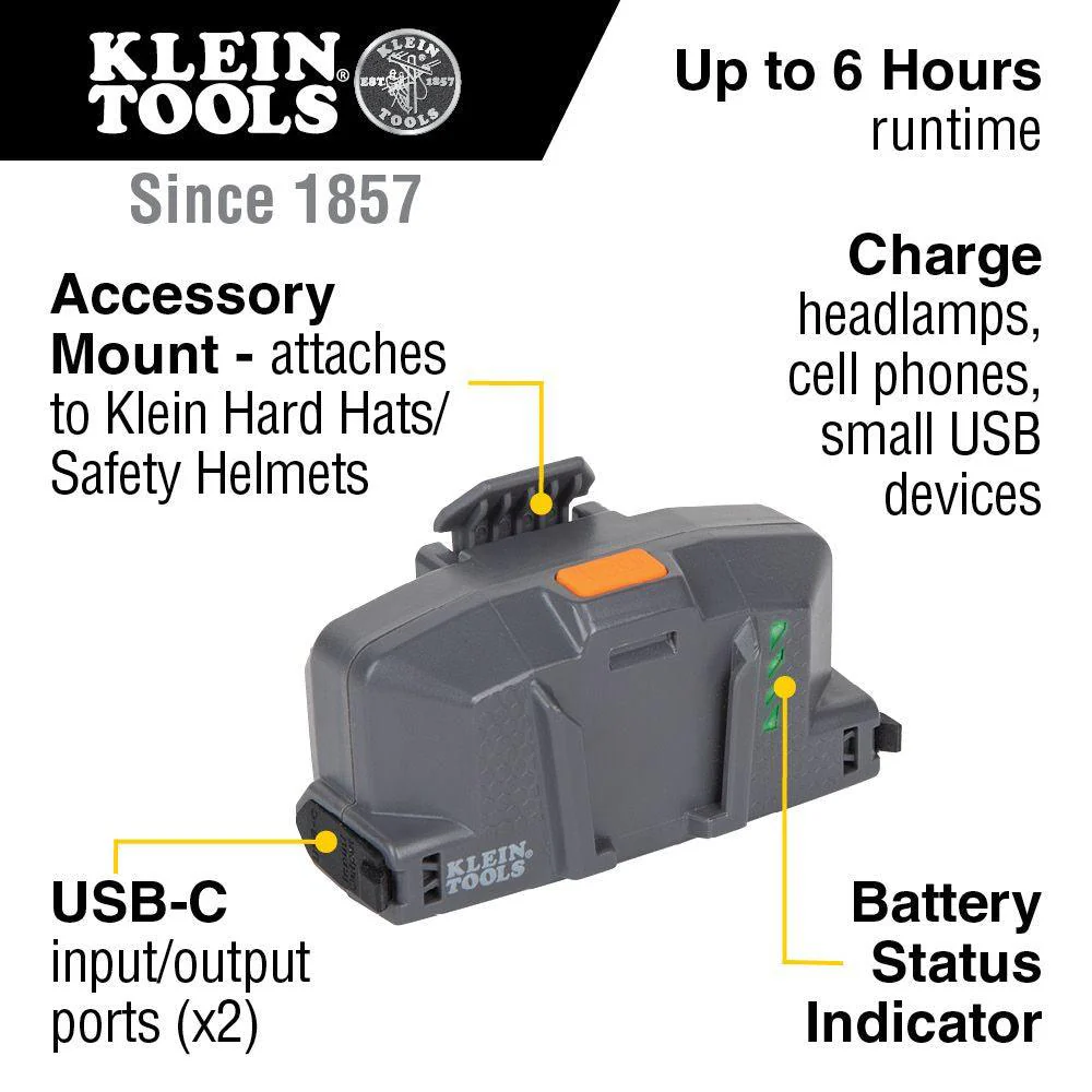Klein Tools Modular Battery Li-Ion (3200mAh), Model 29025 - Image 2