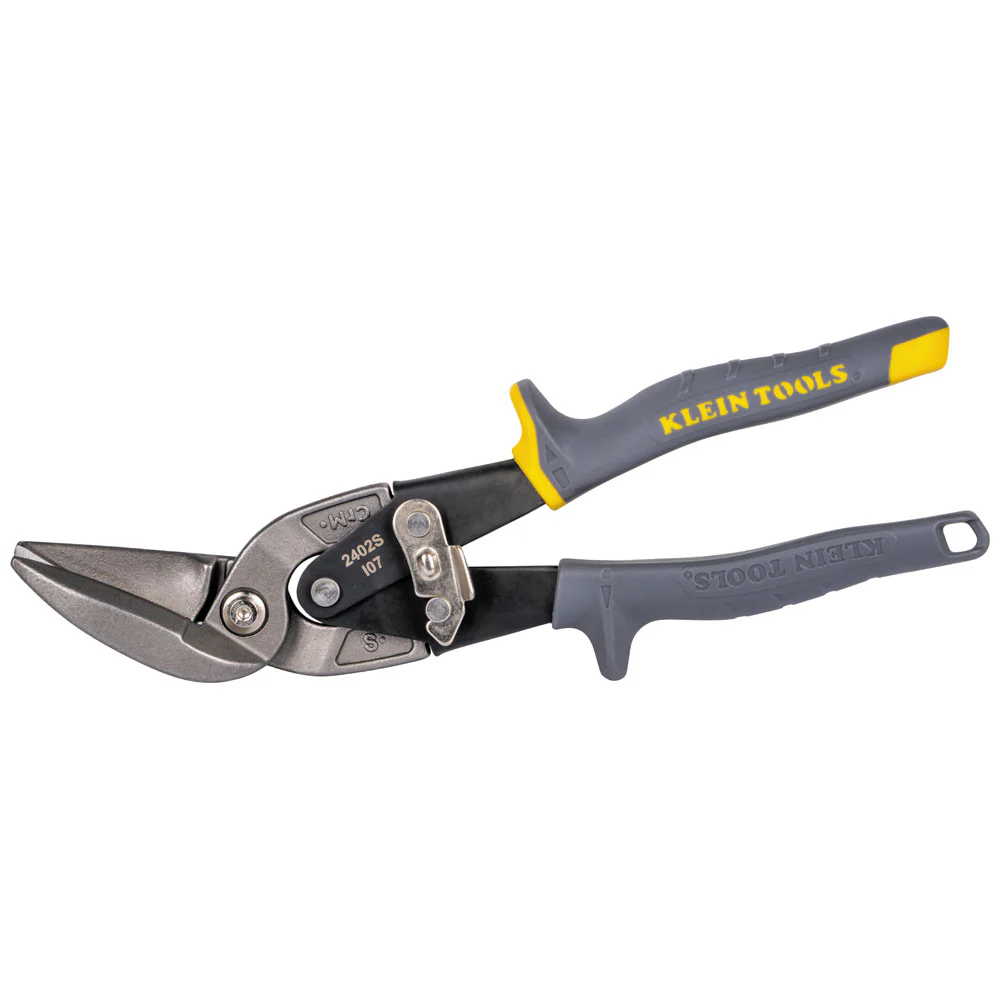Klein Tools Offset Straight-Cutting Aviation Snips, Model 2402S*