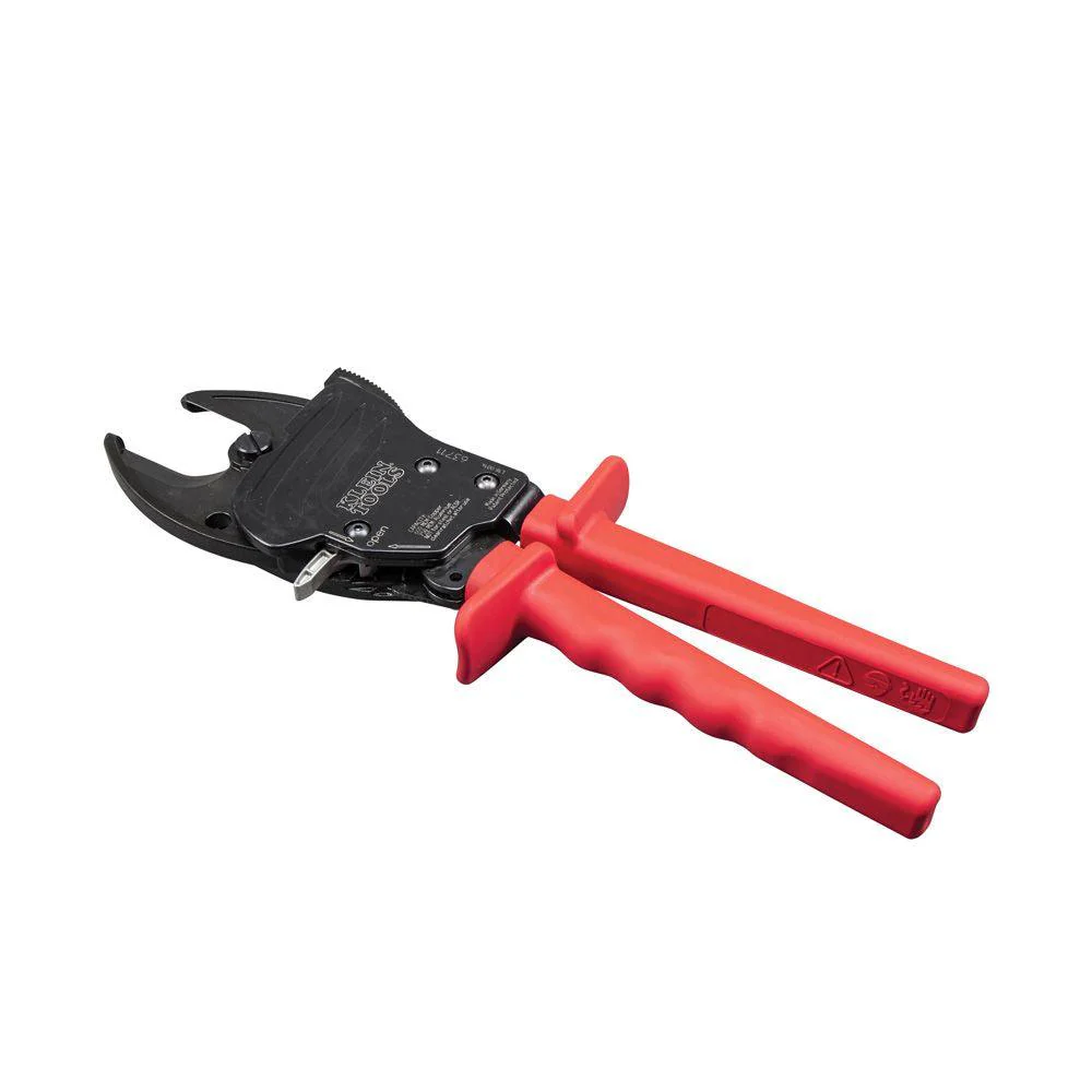 Klein Tools Open Jaw Ratcheting Cable Cutter, Model 63711* - Image 2
