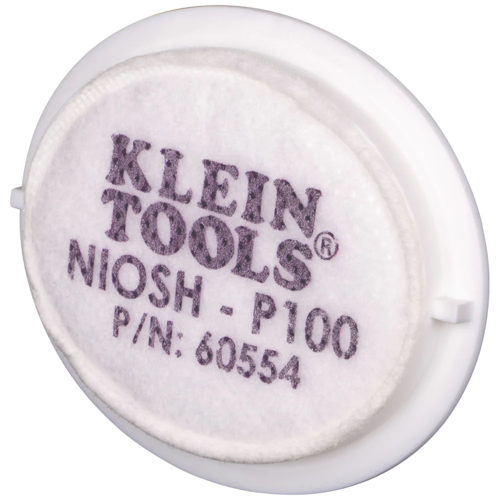 Klein Tools P100 Half-Mask Respirator, M/L, Model 60552* - Image 12