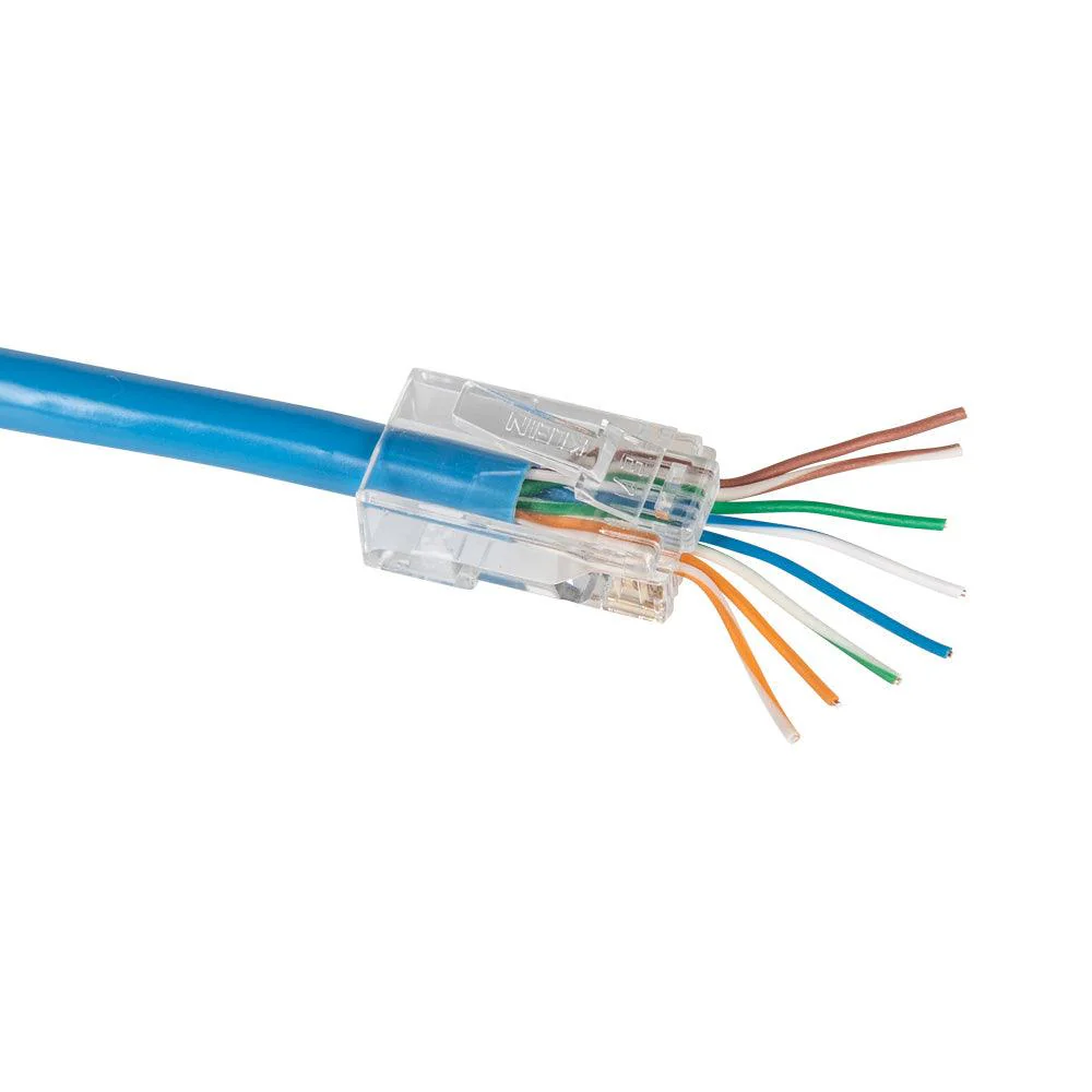 Klein Tools Pass-Thru Modular Data Plugs CAT6, 10 Pack, Model VDV826-729 - Image 6