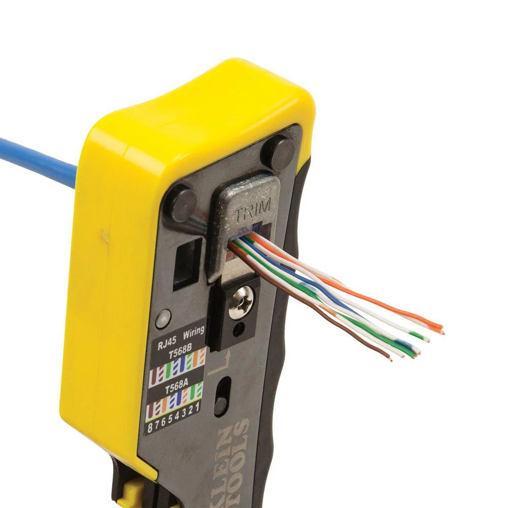 Klein Tools Pass-Thru Modular Data Plugs, RJ45-CAT5e, 200-Pack, Model VDV826-762* - Image 3