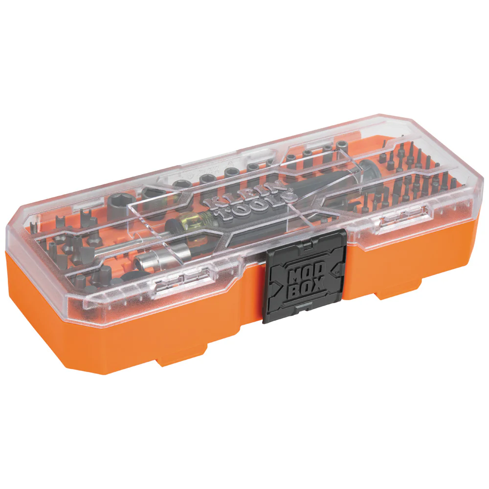 Klein Tools Precision Ratchet and Driver System, 64-Piece, Model 32787* - Image 3