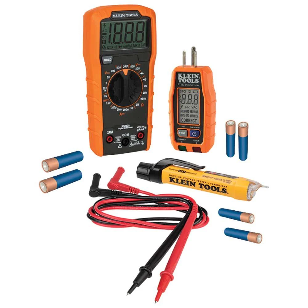 Klein Tools Premium Electrical Test Kit, Model 69355