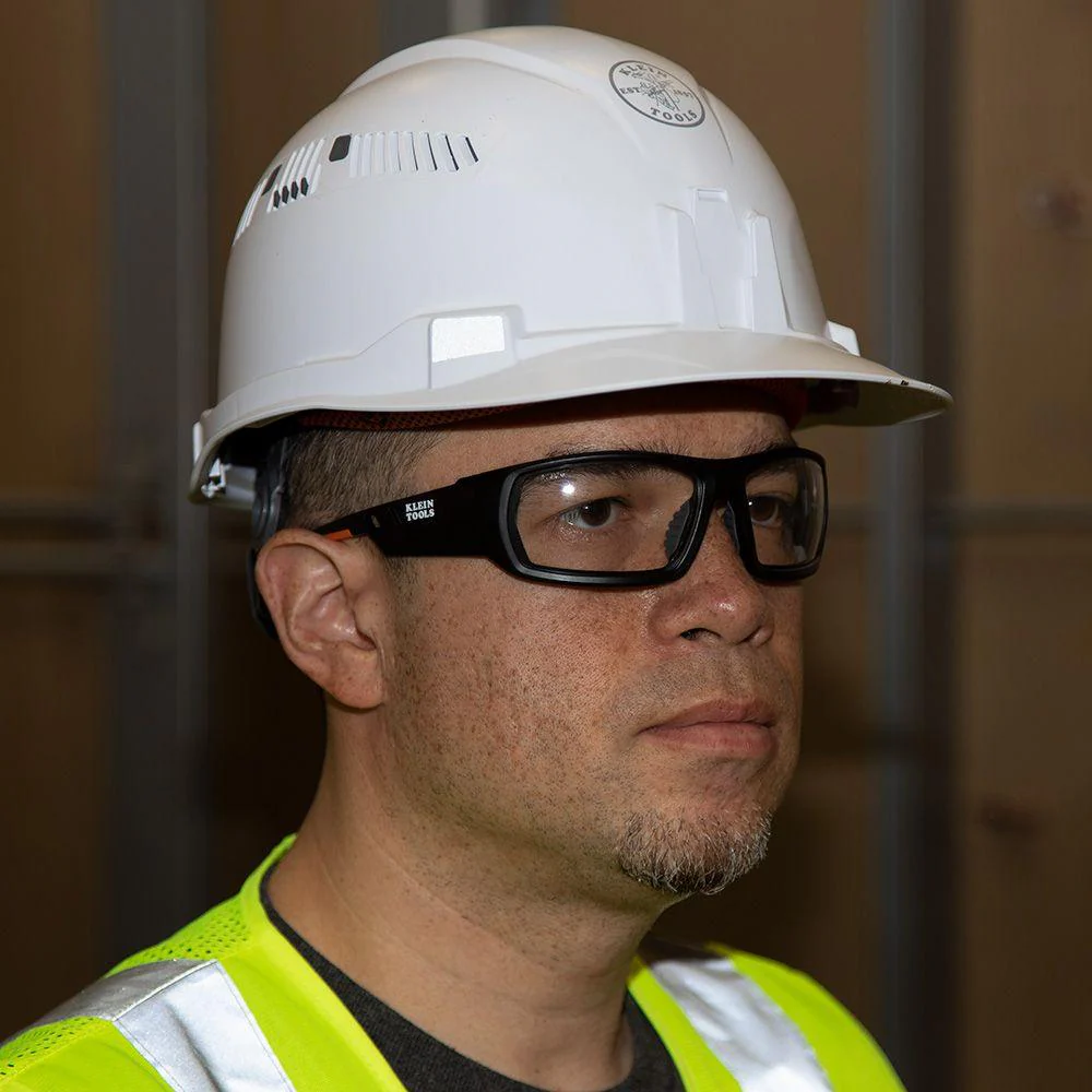 Klein Tools Professional Safety Glasses, Full Frame, Clear Lens, Model 60163 - Image 3