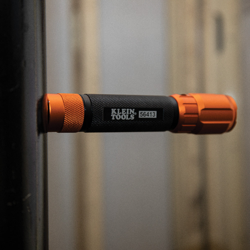 Klein Tools Rechargeable 2-Color LED Flashlight with Holster, Model 56413* - Image 8