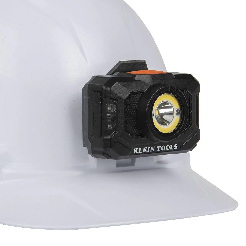Klein Tools Rechargeable 2-Color LED Headlamp with Fabric Strap, Model 56414 - Image 11