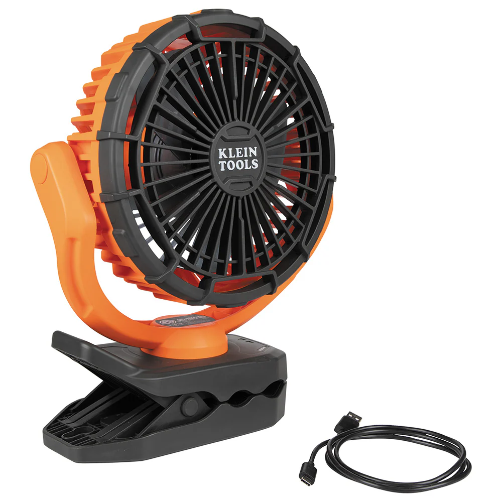 Klein Tools Rechargeable Clamping Fan, Model PJSFM2