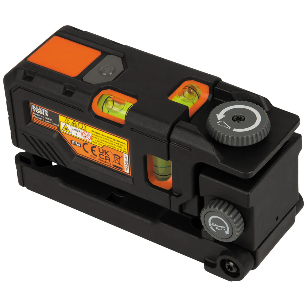 Klein Tools Red Pocket Laser Level, Model 93PTL* - Image 11
