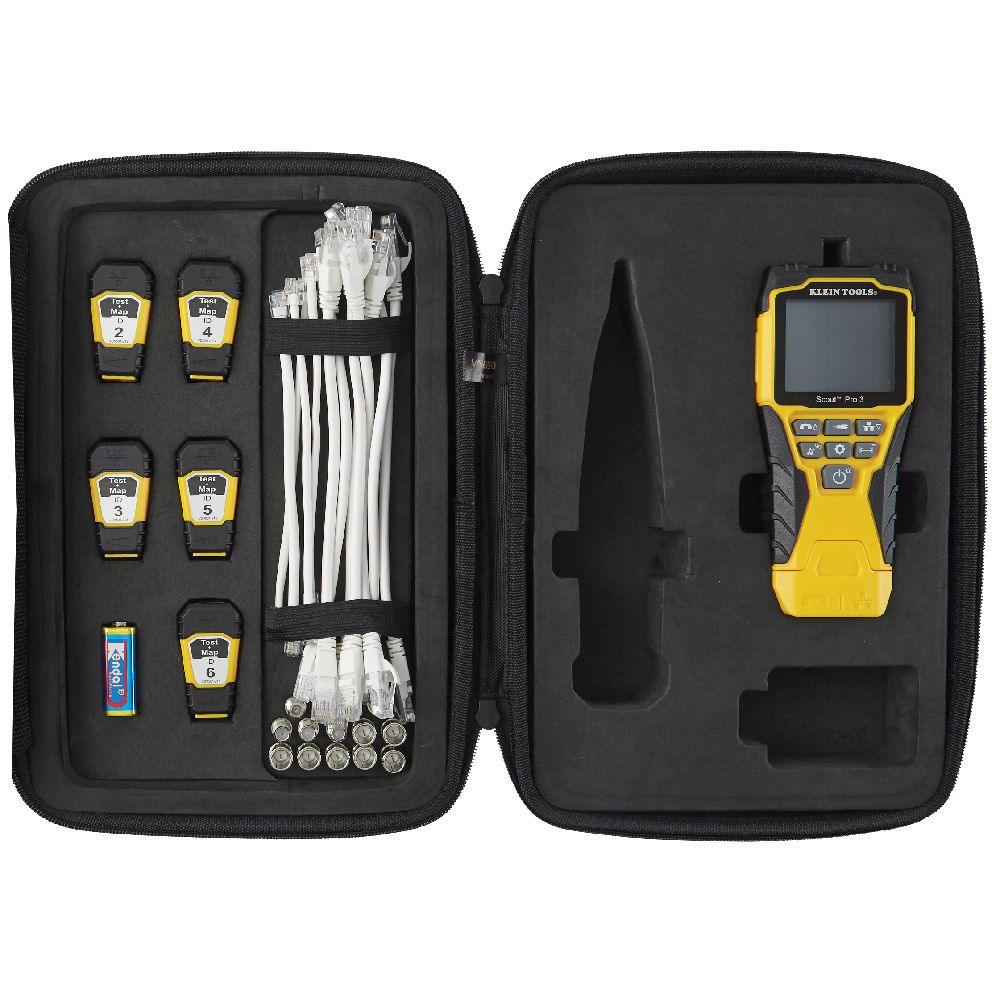 Klein Tools Scout Pro 3 Tester with Test + Map Remote Kit, Model VDV501-853*